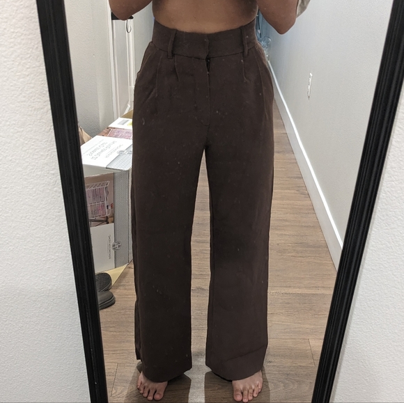 A&F tailored wide leg pants - Picture 8 of 11